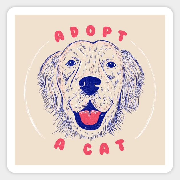 Adopt a Cat Sticker by Tobe_Fonseca